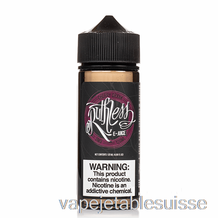Vape Suisse Cerise Bu - Impitoyable - 120ml 3mg